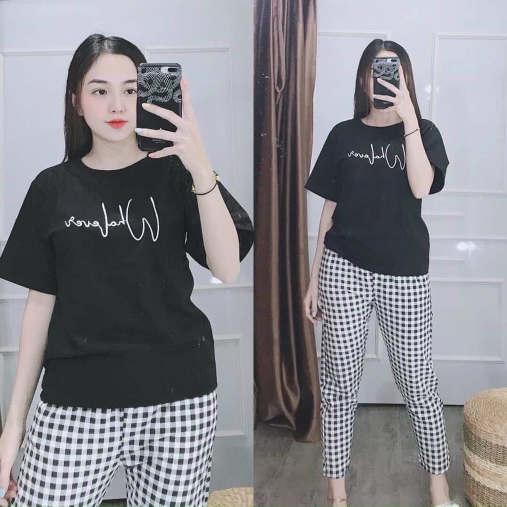 Đồ bộ cotton mẩu kb02