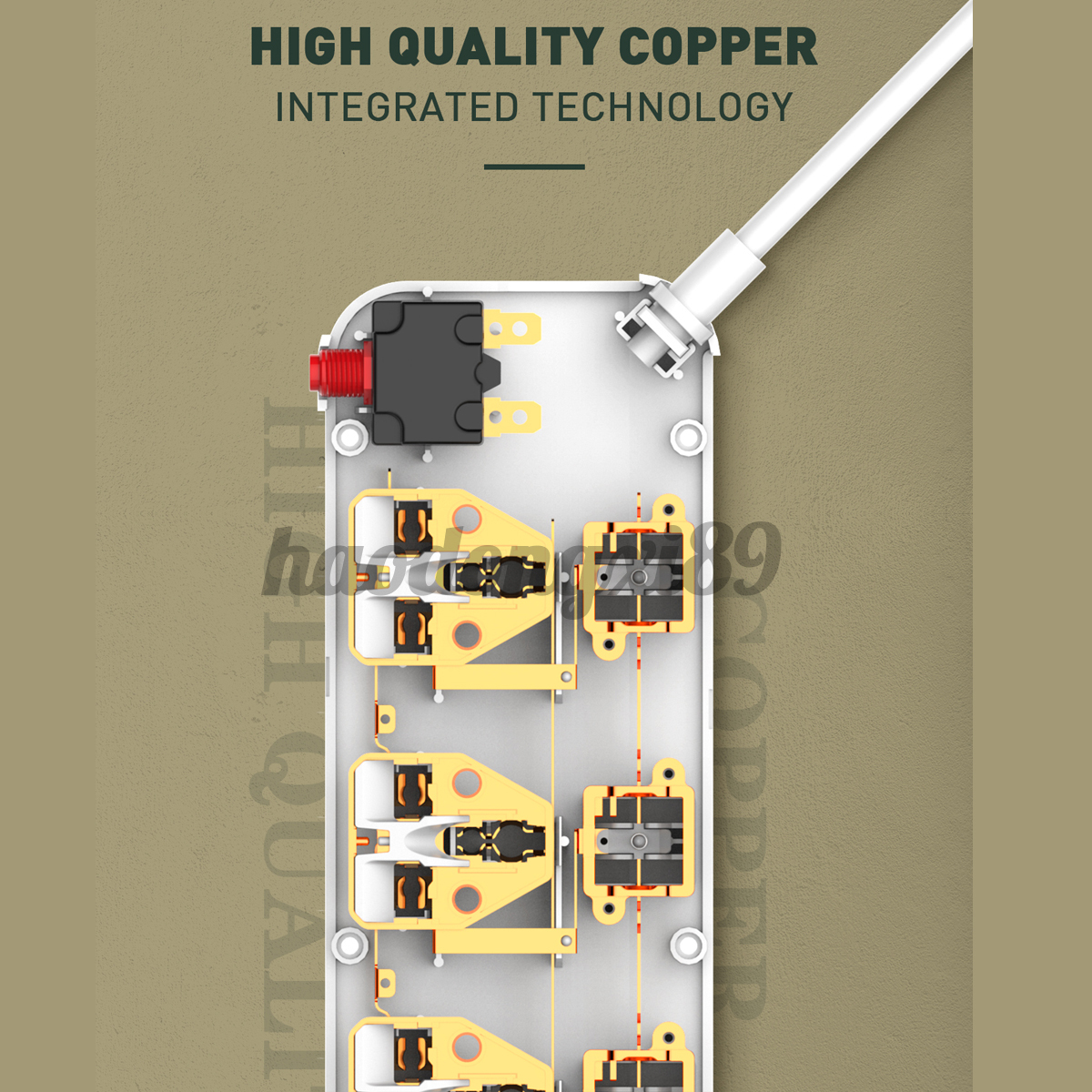 Ổ điện dài chuyên dụng 5V 3.4A US/UK