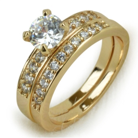 Diamond Lover's Engagement Ring Set Men Size 7 To 14, Women Size 5 To 12 Jewelry