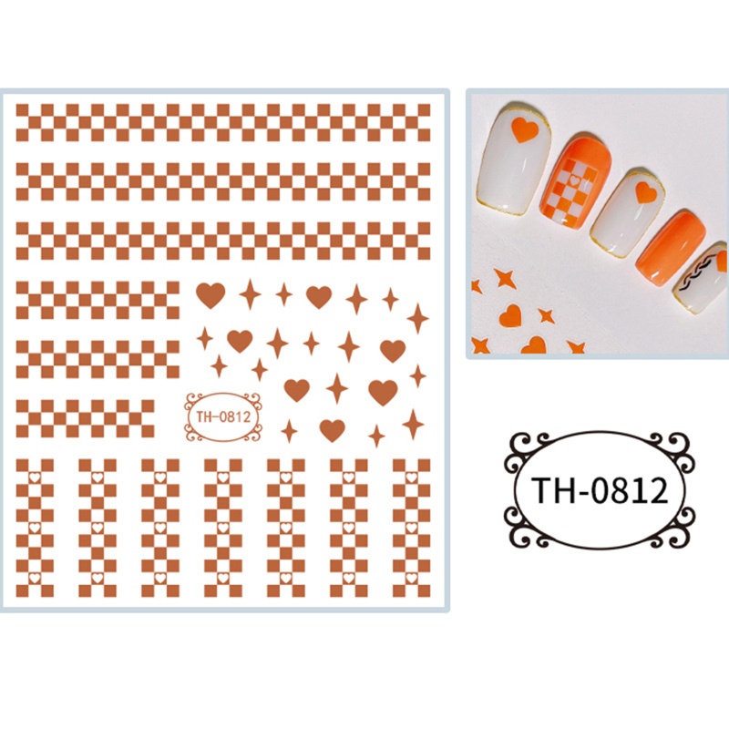 Decal DáN Trang Trí MóNg Tay 3D DIY