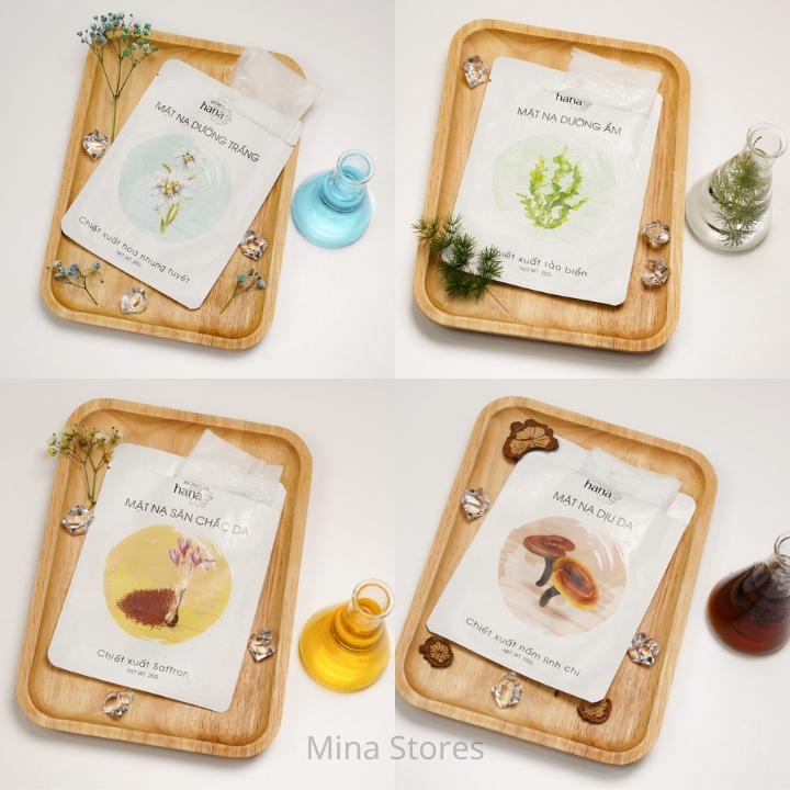 Mặt Nạ Giấy, Mặt Nạ Dưỡng Trắng Da RIORI Chiết xuất thiên nhiên an toàn lành tính, dưỡng trắng, cấp ẩm, dịu da - 1 miếng