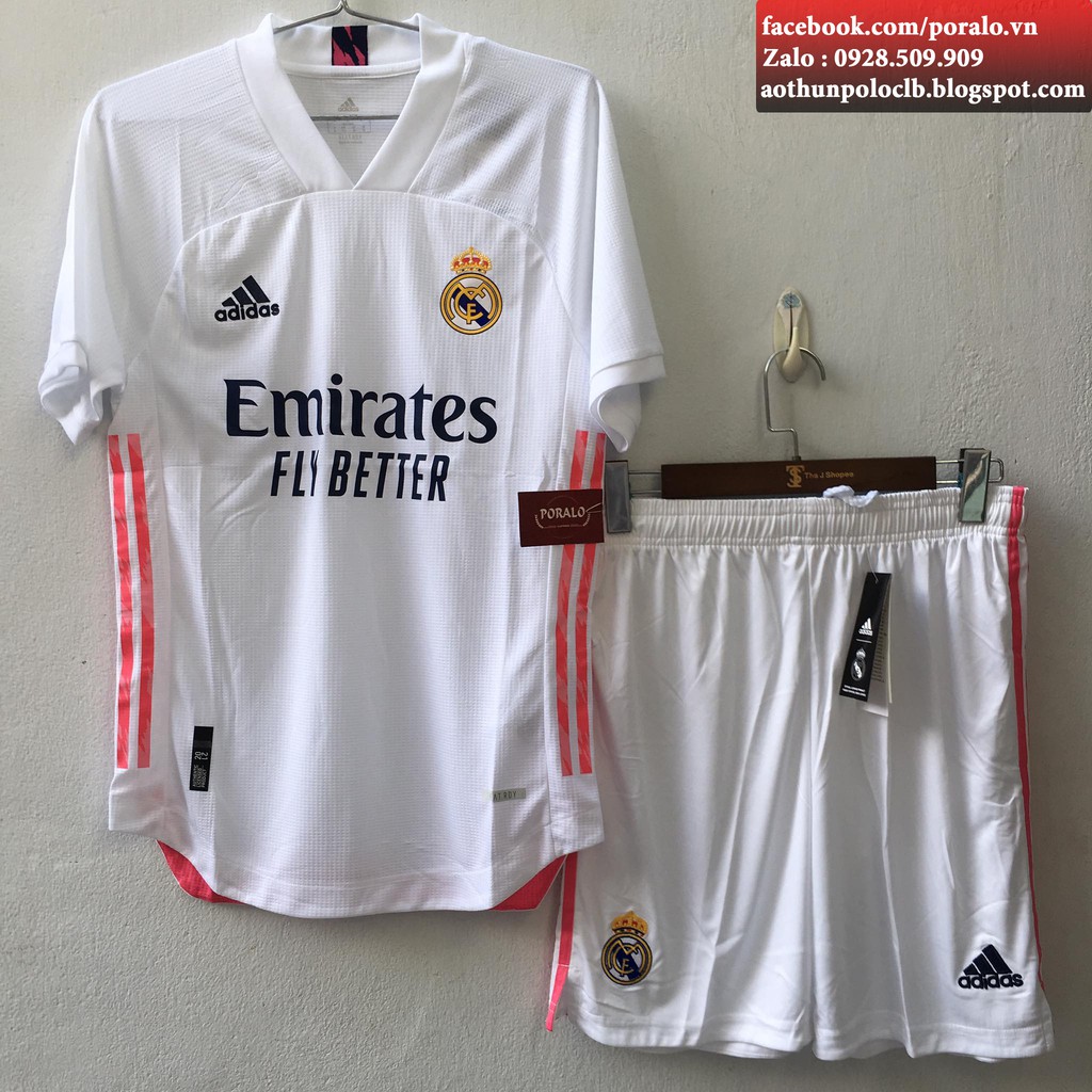 ÁO ĐẤU REAL MADRID  2020/21 - MÃ SP : AD_REAL2021_HOME_PLAYER