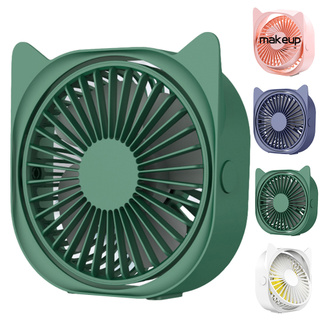 Mk quạt mini để bàn hình tai mèo xinh xắn