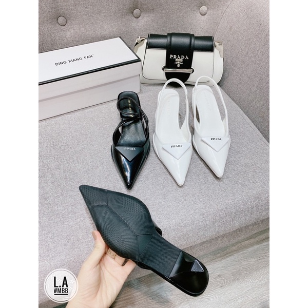 Sandal pra da 5p mũi nhọn fullbox