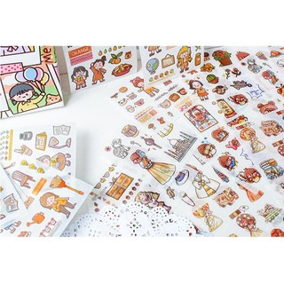 1k STICKER HOẠT HÌNH 8*8