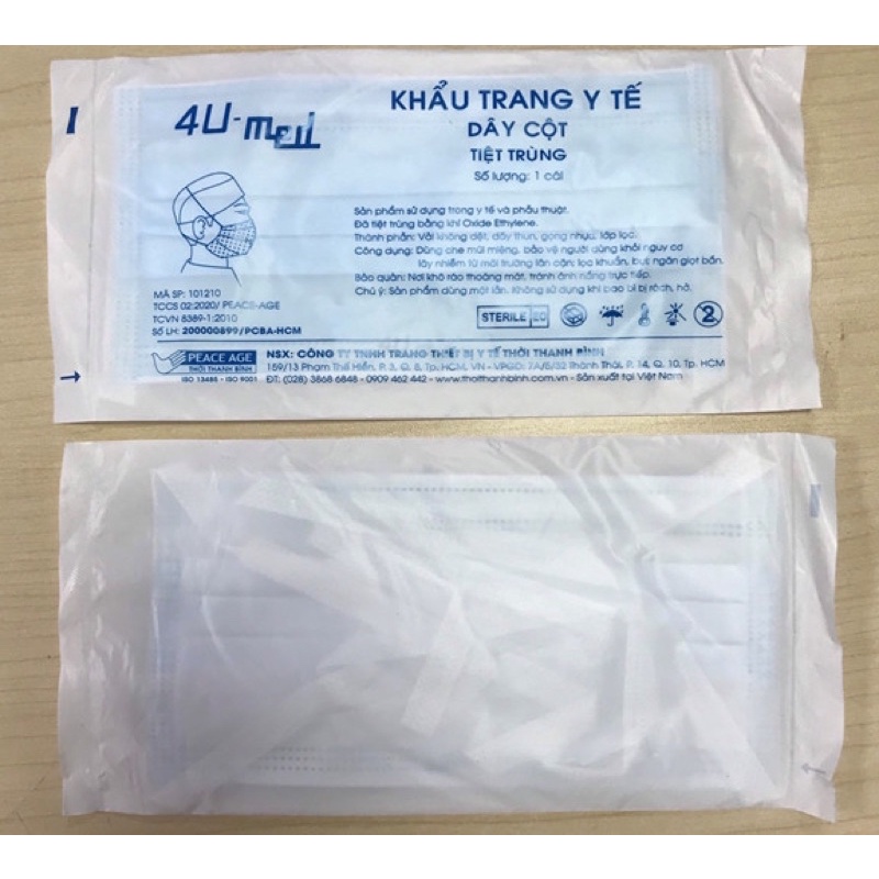 Khẩu trang dây cột tiệt trùng | BigBuy360 - bigbuy360.vn