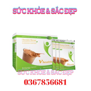 [Date Mới T4/2023] Vhealth vinalink Vị socola - Bữa ăn dinh dưỡng tăng cân, giảm cân an toàn hiệu quả - Date T4/2023