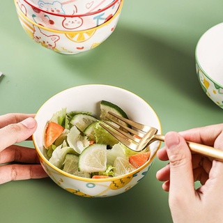 Set bát ăn cơm in hình dễ thương