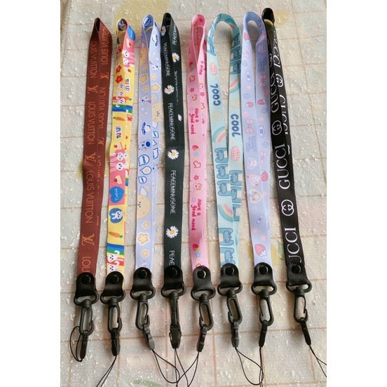 Dây đeo thẻ móc nhựa