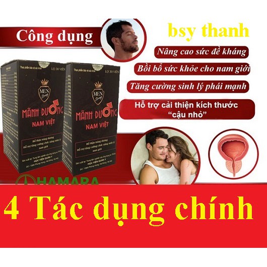 (che_tên) mãnh dương nam việt men strong HVQY hộp 30 viên, Mạnh tinh trùng,tăng sức khỏe nam giới [ tinh hàu biển ob ]