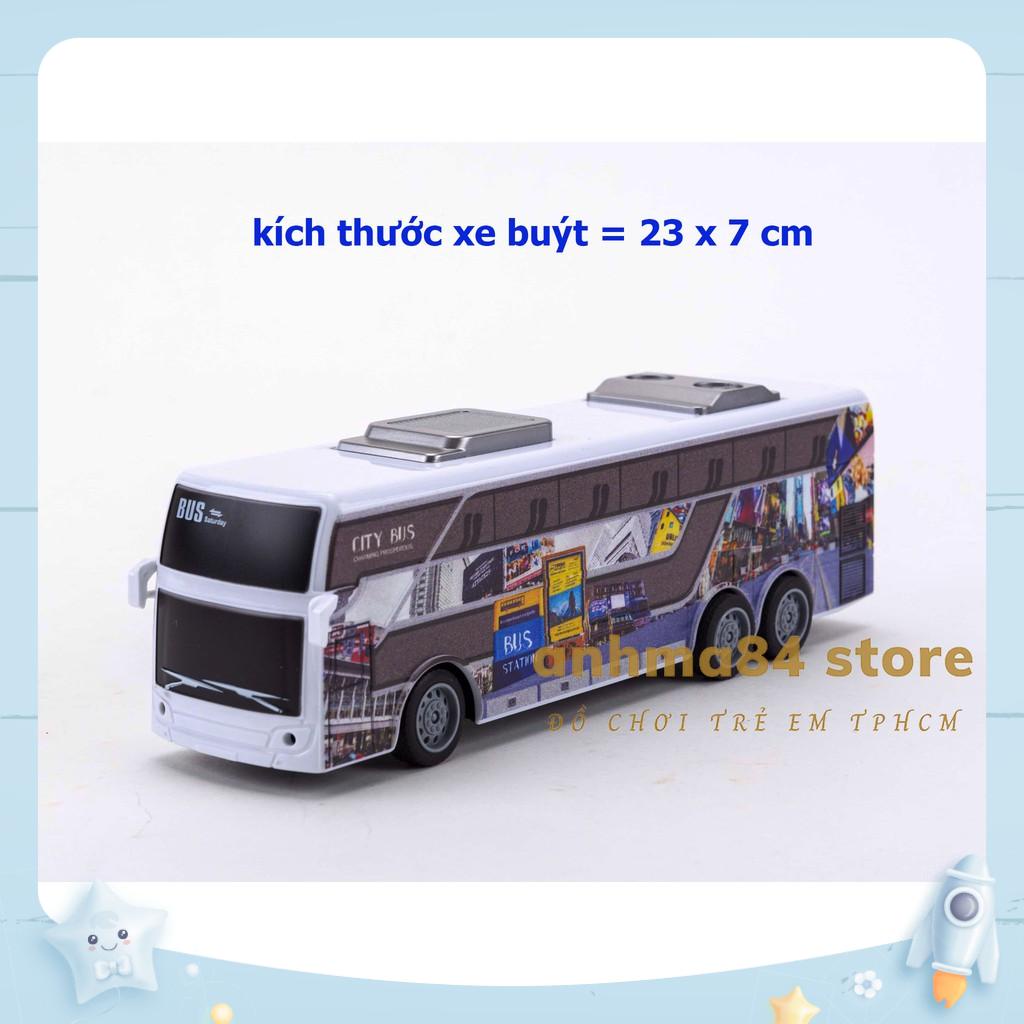 Đồ chơi Xe Bus Điều Khiển Từ Xa - Xe buýt điều khiển từ xa 4 chiều, thiết kế đẹp - anhma84 store