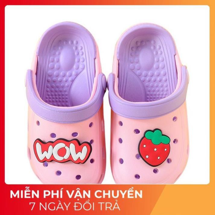 THANH LÝ Sục trẻ em siêu nhẹ dép sục cho bé mùa hè cho bé chống trơn trượt,siêu nhẹ và mềm dép cho bé 1 tuổi đến 6 tuổi