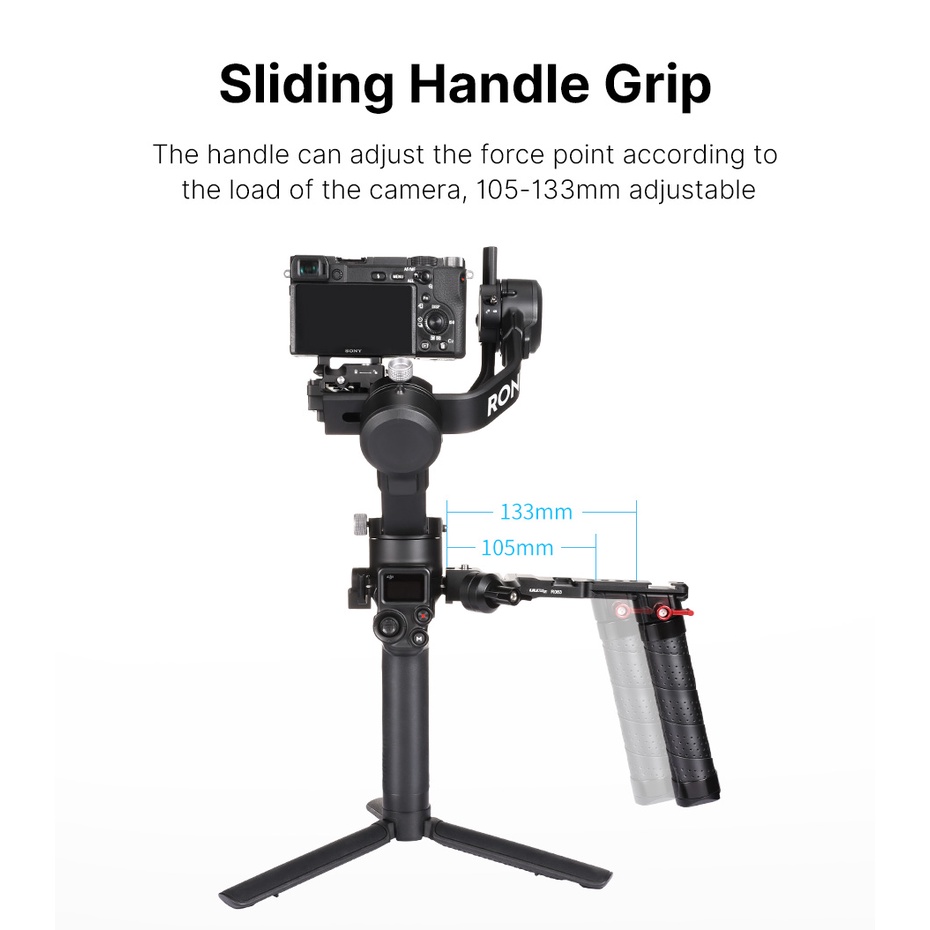ULANZI UURIG R083 - HÀNG CHÍNH HÃNG - Tay cầm chống rung dành cho Gimbal DJI Ronin SC2