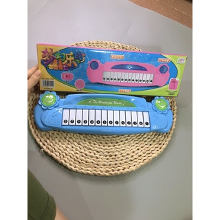 Đồ chơi đàn piano vui nhộn dành cho bé ( Mẫu đàn xanh mặt cười)