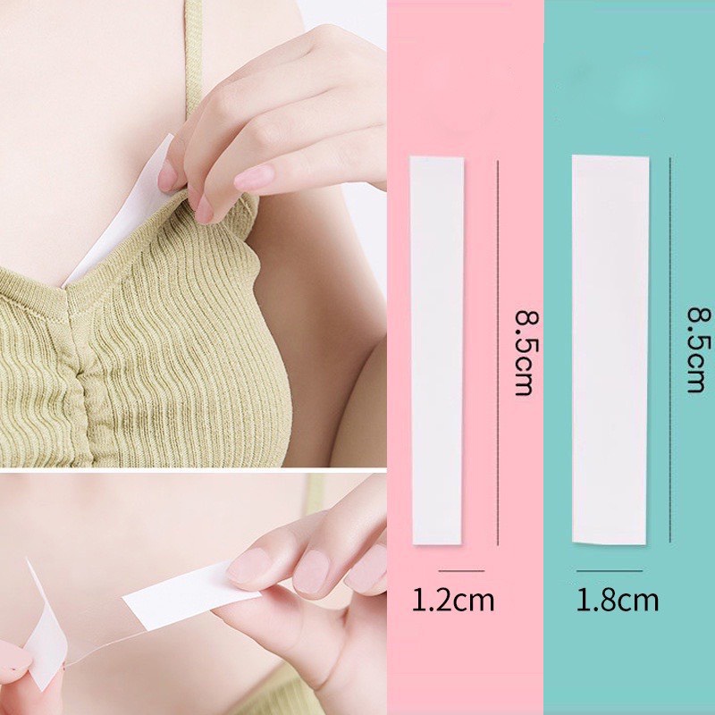 Túi 36 Miếng Dán 2 Mặt Cố Định Chống Hở Mép Váy Áo Siêu Mỏng Trong Suốt
