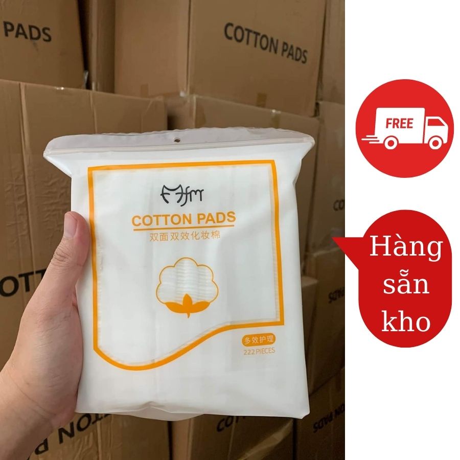 Bông tẩy trang Cotton Pads 222 miếng nội địa Trung