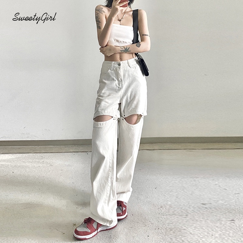 Quần Thể Thao Lưng Cao Ống Suông Màu Trơn Thời Trang Cho Nữ 2022