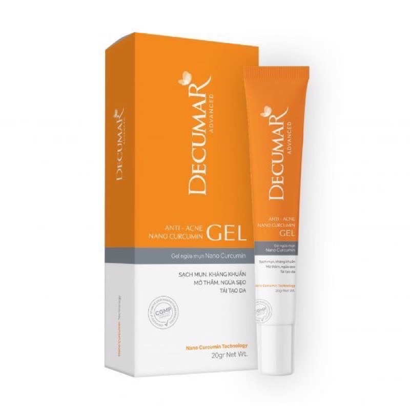 Decumar gel sạch mụn, mờ thâm, mờ sẹo, tái tạo da