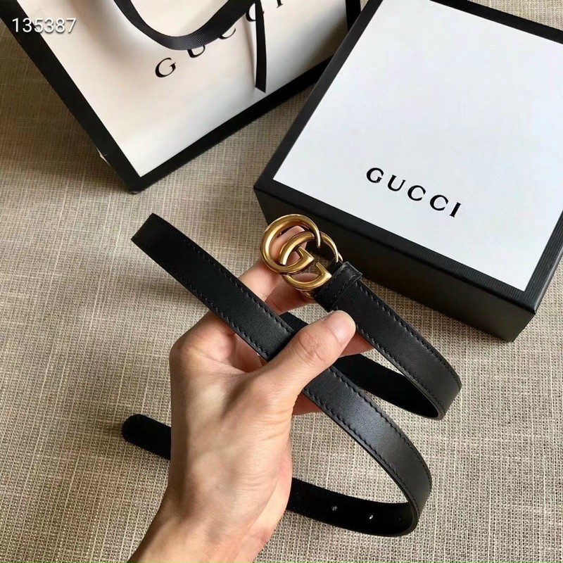 Nịt (thắt lưng da) nữ Gucci da thật xịn xò