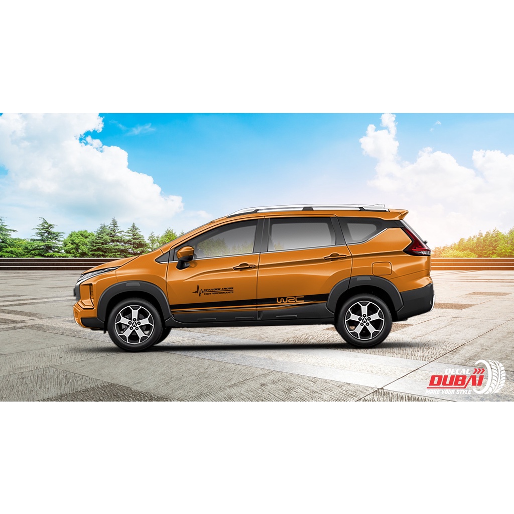 Tem sườn dán xe Xpander Cross