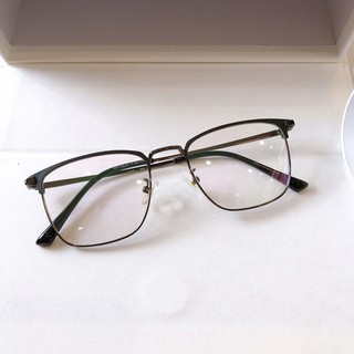 Kính Mắt vuông gọng kim loại Hàn Quốc cao cấp - 62026