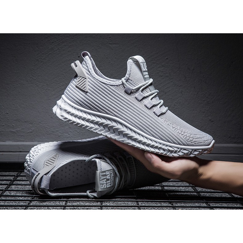 [XẢ KHO]Giày thời trang nam - Giày Sneaker nam vải poly dệt cao cấp R727 | BigBuy360 - bigbuy360.vn