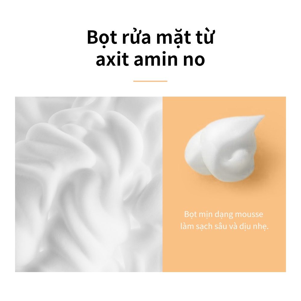 Sữa rửa mặt LANBENA Niacinamide Tạo Bọt Làm Sạch Sâu và trắng Sáng da dưỡng ẩm Làm Sạch 100ml