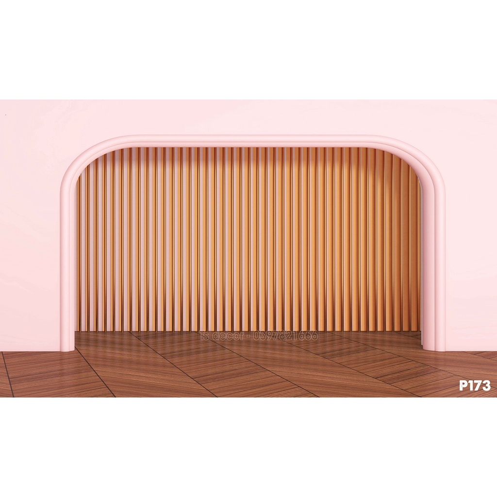 Phông nền màu Hồng Pink Kute 3d 5D khổ lớn
