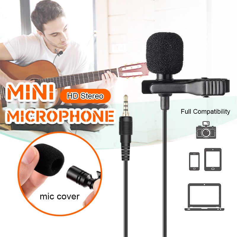 Micro Kẹp Cổ Áo Cho Điện Thoại Laptop