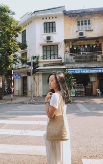 Túi Cói đi biển Hàn Quốc