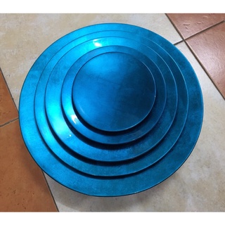 Đĩa bầy hoa quả gỗ sơn mài ( bộ 5 đĩa 15, 20, 25, 30, 35cm)