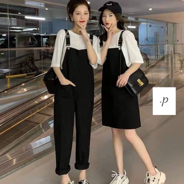 [FREESHIP ĐƠN TỪ 50K] Sét yếm váy yếm quần đôi bạn siêu hot