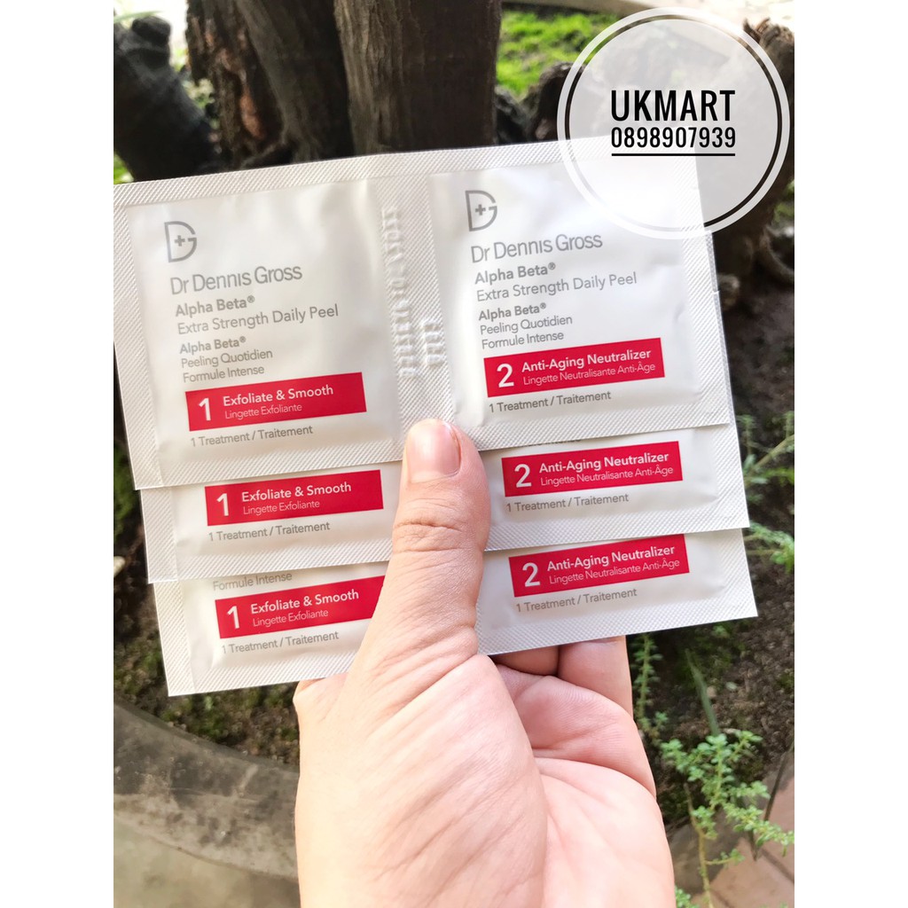 DATE 2023 Liệu Trình Tẩy Da Chết Dr Dennis Dross Alpha Beta Extra Strengh Daily Peel | BigBuy360 - bigbuy360.vn