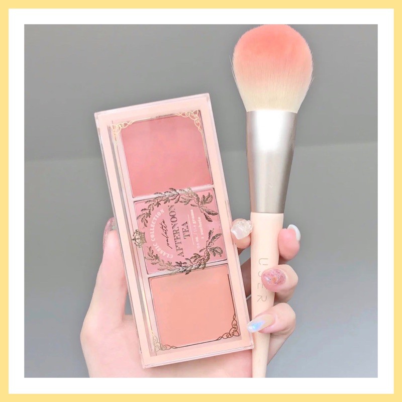 Bảng Phấn Má 3 Màu I'm Meme I'm Afternoon Tea Blusher Palette