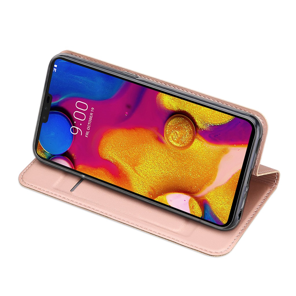 Bao da điện thoại TPU dạng lật kèm giá đỡ cho LG V40 G7 Q8/K8 K10 2018