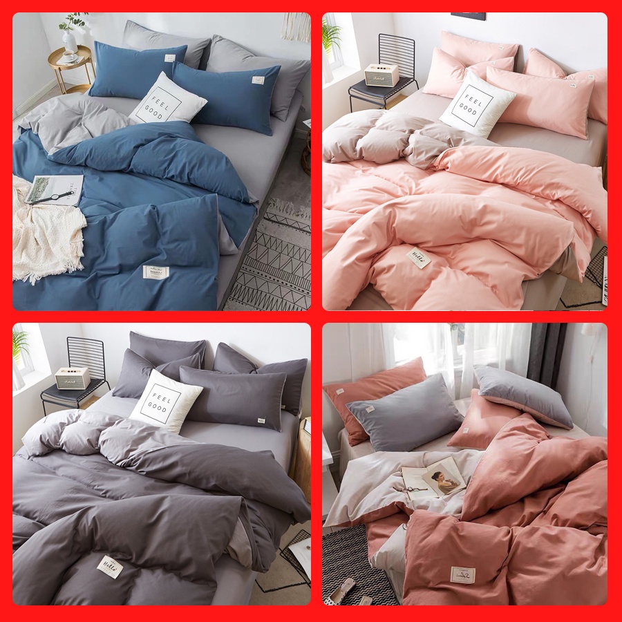 Bộ Chăn Ga Gối, Ga Giường Cotton Cotton Tici Hàn Quốc Set 5 Món M2, M6, M8, 2M2 - Queen Decor | BigBuy360 - bigbuy360.vn