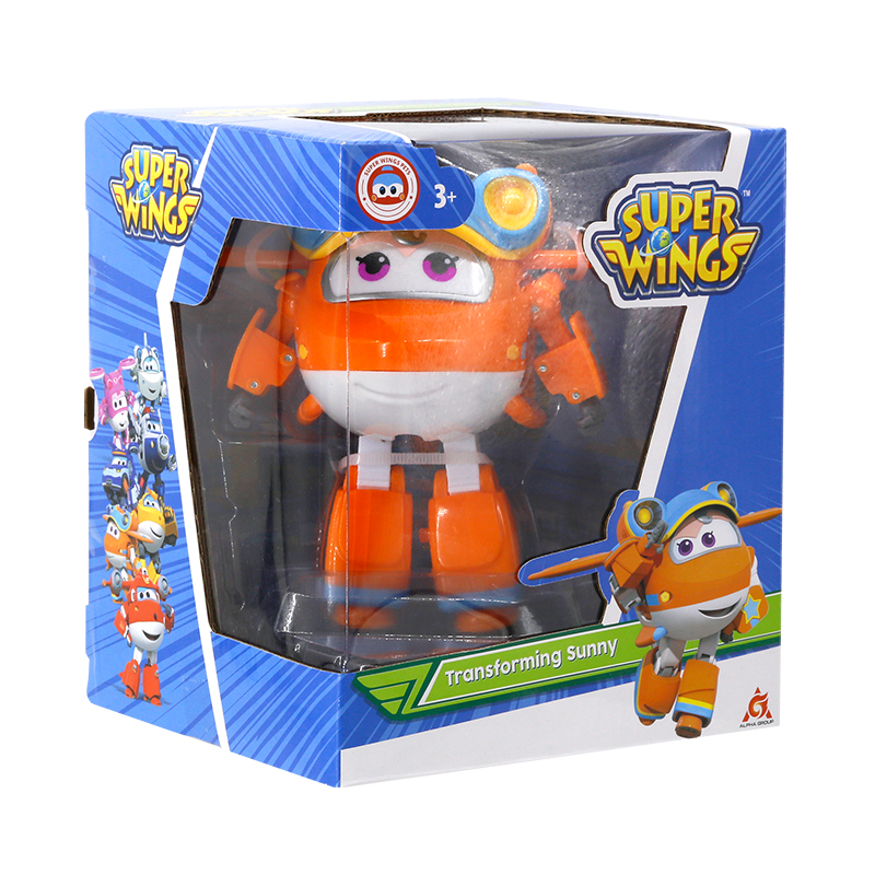 Đồ Chơi SUPERWINGS Đồ Chơi Robot Biến Hình Cỡ Lớn Sunny Vui Vẻ YW750230