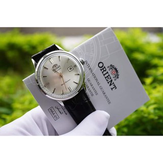 Đồng hồ nam Orie Bambino Gen 1 FAC00002W0 mặt xanh viền vàng hồng case 40.5mm. 3atm