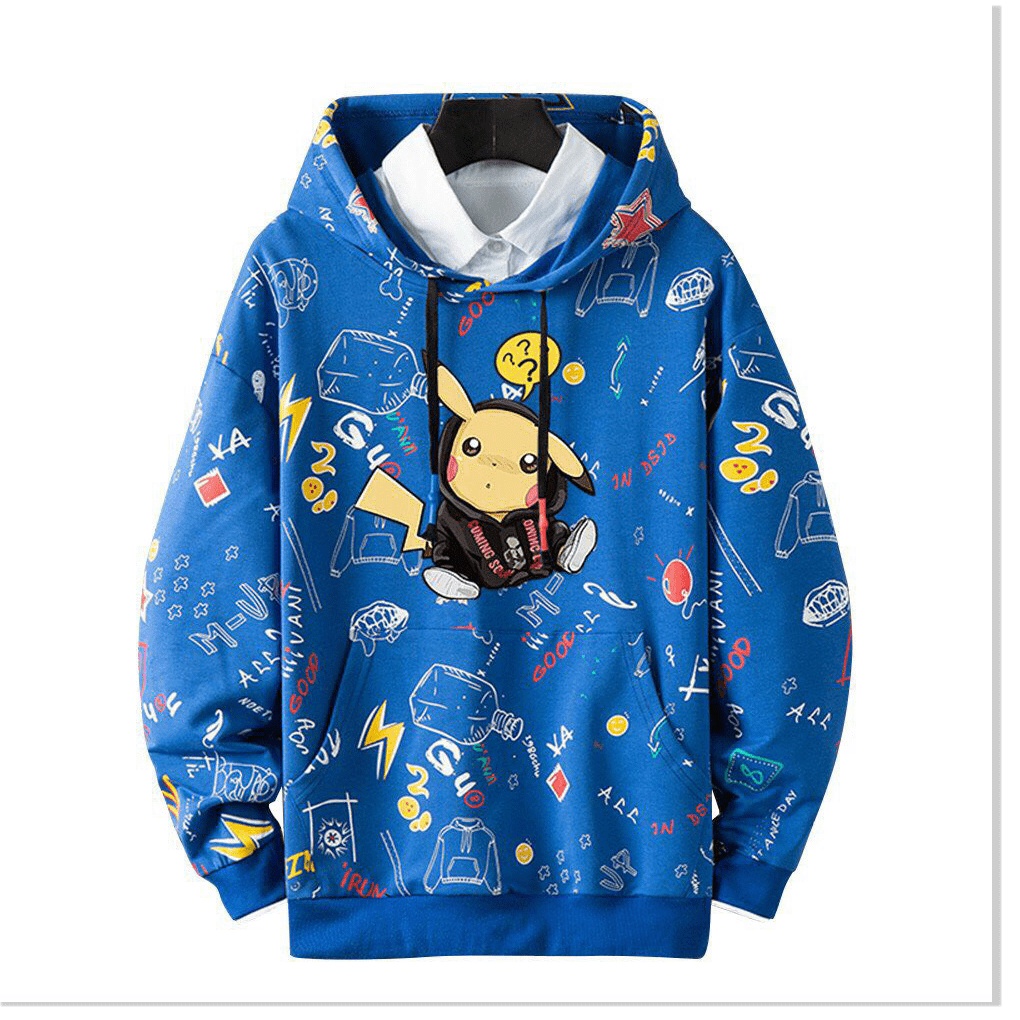 Áo hoodies form to y hình UNISEX CÓ MŨ PHONG CÁCH KOKO MI