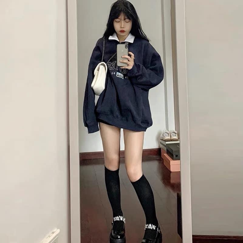 ÁO POLO THÊU DÀI TAY - ÁO POLO NỈ DÀI TAY THU ĐÔNG💓 | BigBuy360 - bigbuy360.vn