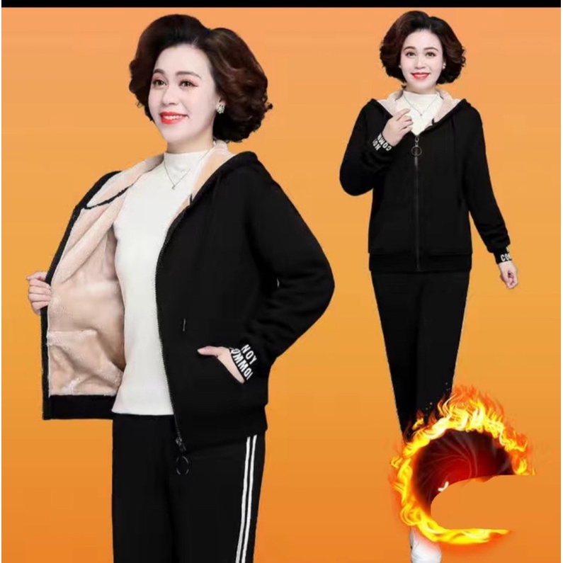 💥💥 Bộ Nỉ Lót Lông Trung Niên chất dày đẹp