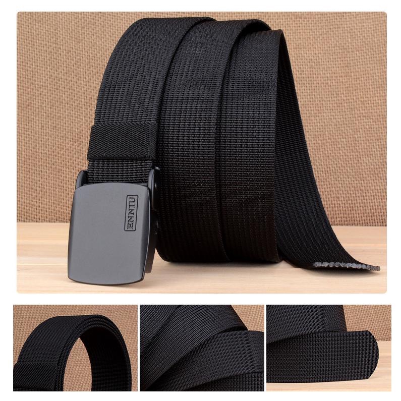 Thắt lưng vải nylon kiểu quân sự cho nam