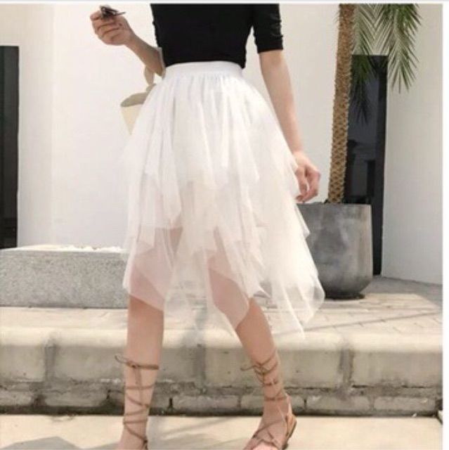 Chân váy công chúa nhọn ulzzang