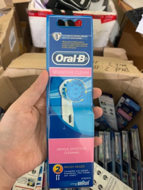 (Auth) Đầu thay thế bàn chải điện oral B hàng chính hãng