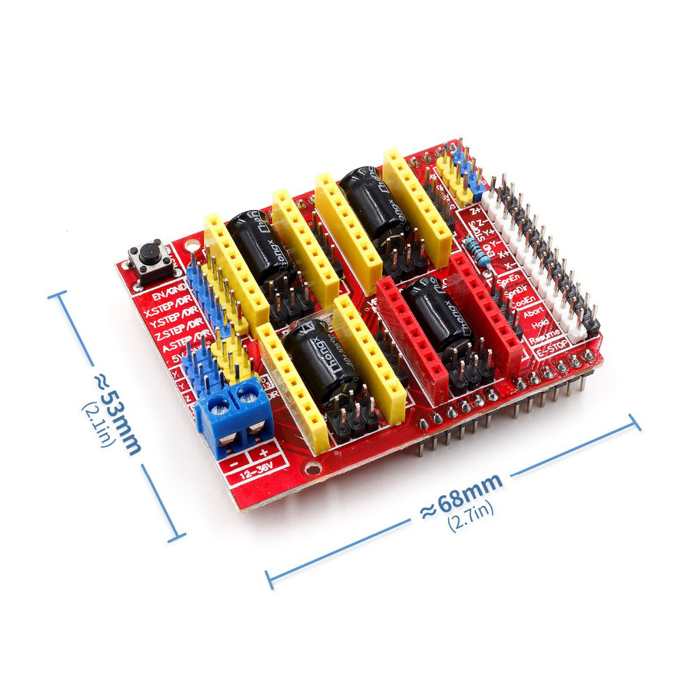 Bản Mạch Mở Rộng Cnc Shield V3 Dành Cho Máy In 3d A4988