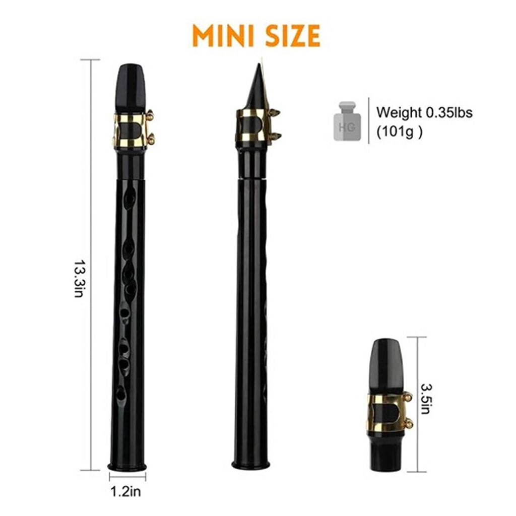 Kèn saxophone mini bỏ túi thích hợp làm quà tặng kèm túi mang đi