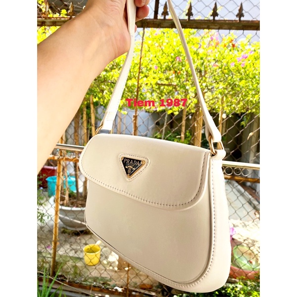 Túi xách nữ, túi đeo vai, túi  kẹp nách p.ra.da thời trang