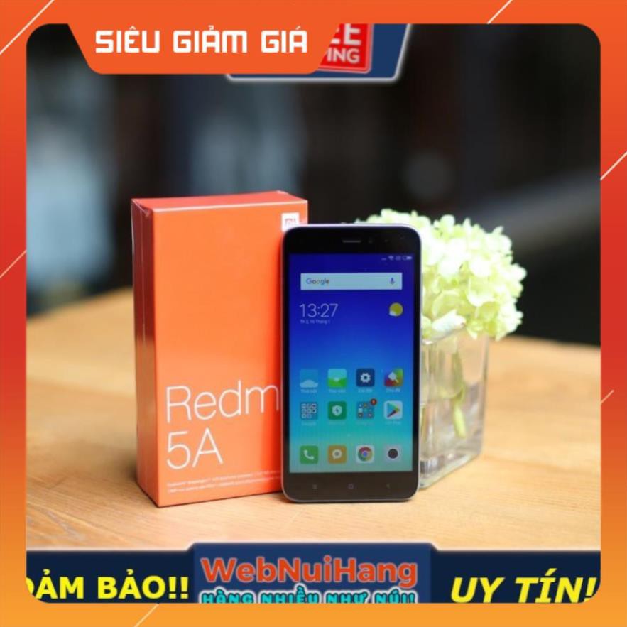 💥 Free Ship💥Điện thọai Xiaomi Redmi 5A, Ram 2Gb, Bộ nhớ Rom 16Gb, Fullbox - Hàng nhập khẩu - Bảo hành 12 tháng