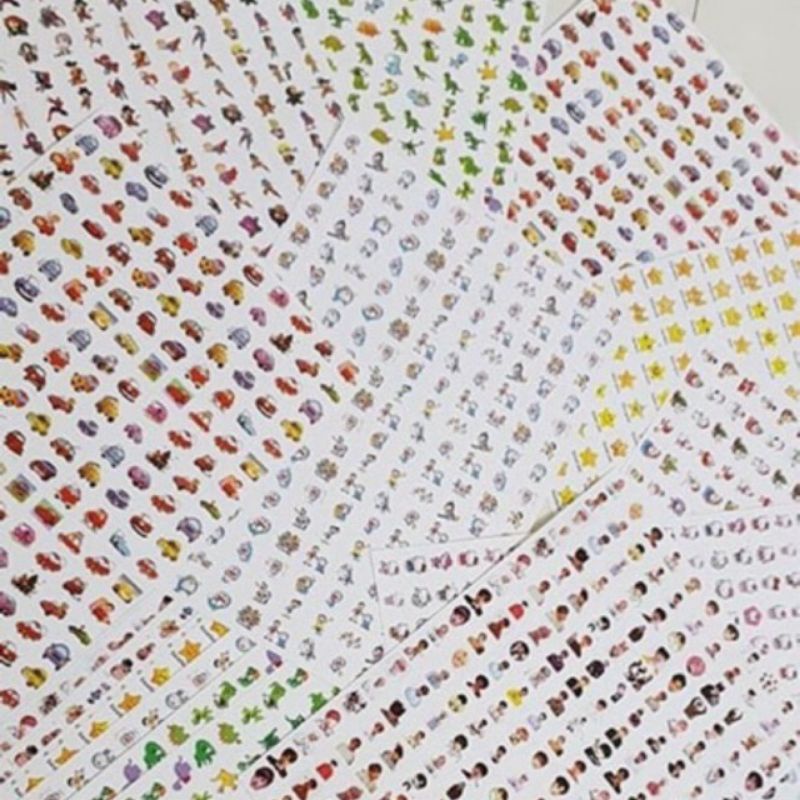 set 100k mix 12 mẫu sticker