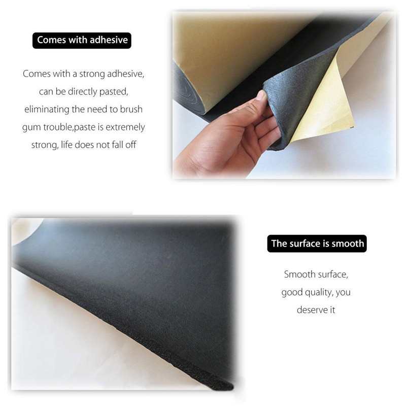 🚕Tấm cách âm 30 * 50 cm tự dán cách nhiệt bằng xốp cotton cho ô tô🚕 dán xe ô tô cách nhiệt cách
